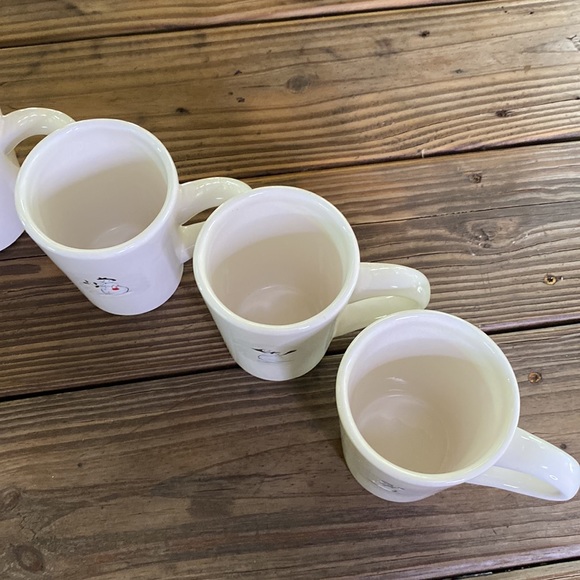 Williams Sonoma Set of 4 Assorted Snowman Decorative Collectible Seasonal Mugs⛄️ - Picture 8 of 16